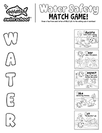 Water Safety Match Game