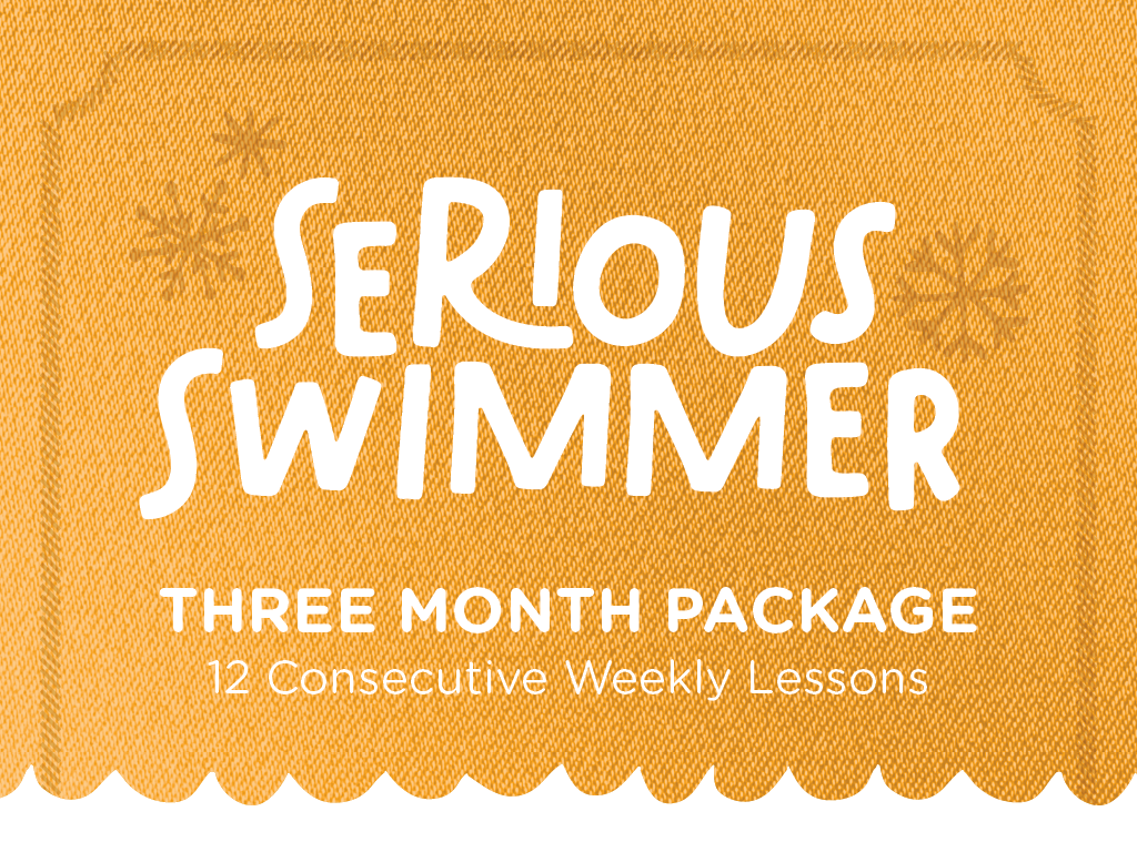 Serious Swimmer - Three Month Package - 12 Consecutive Weekly Lessons