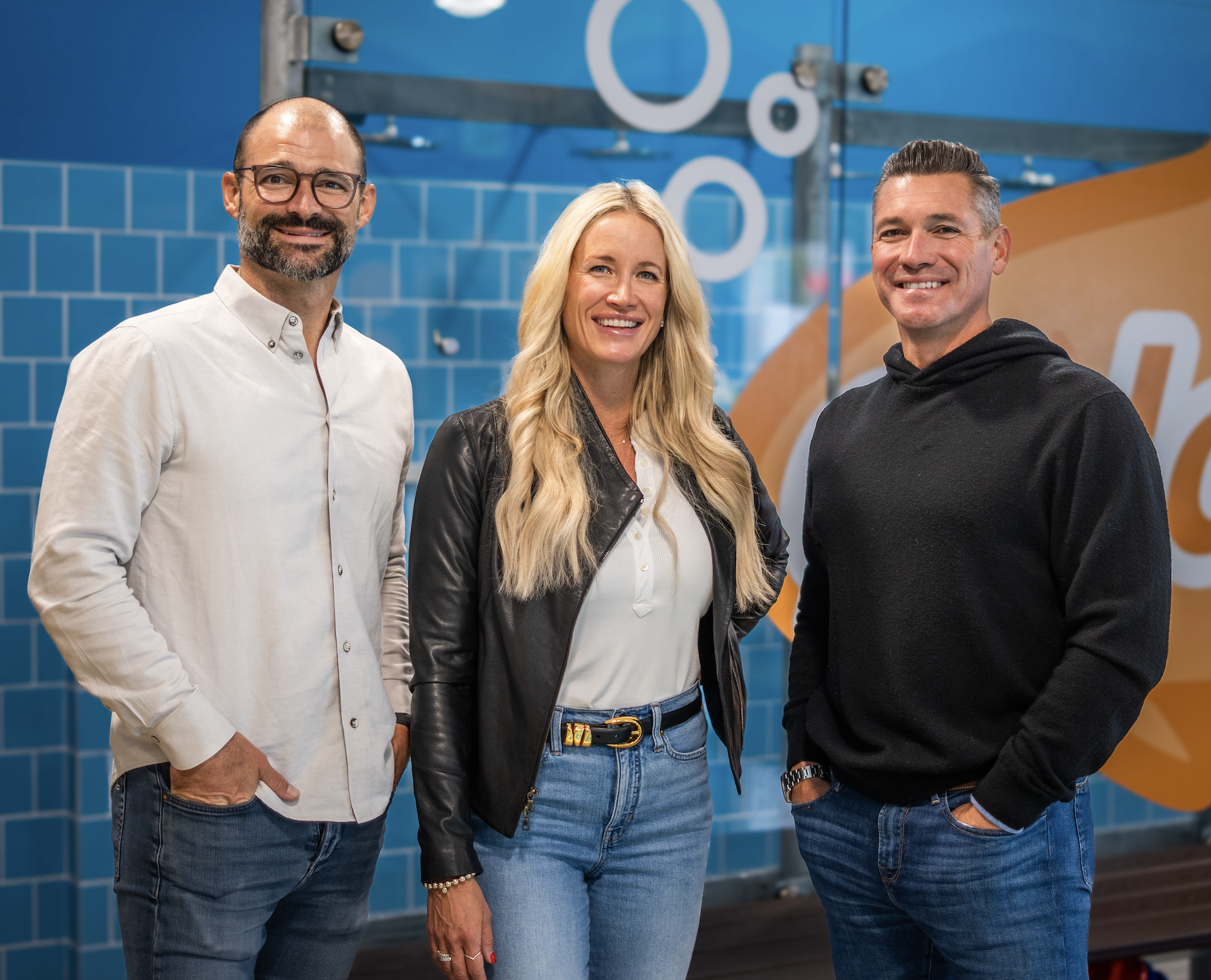 Andrew, Jenny and Chris McCuiston